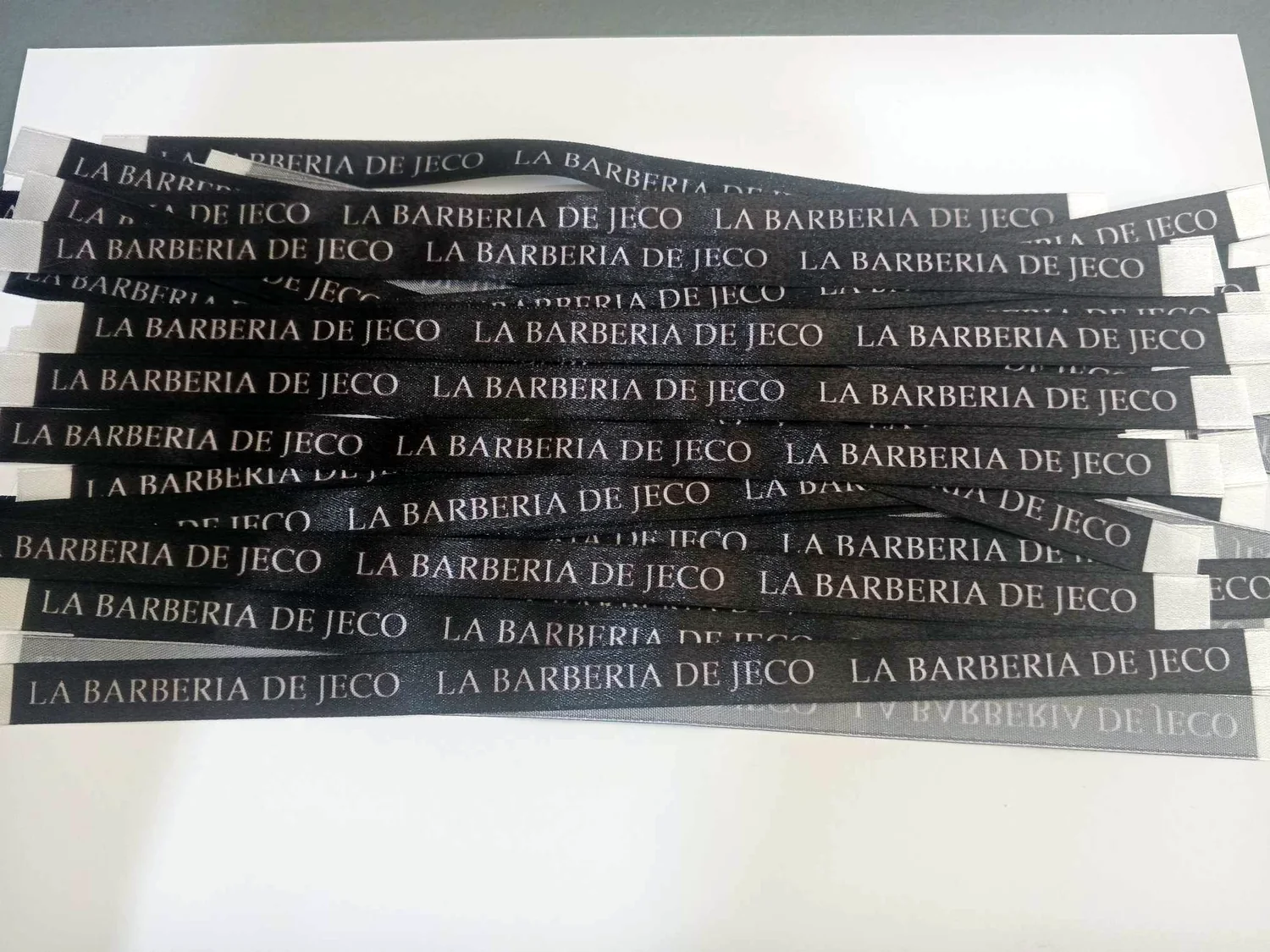 Satin Neck Tape · 0.5 × 10 in