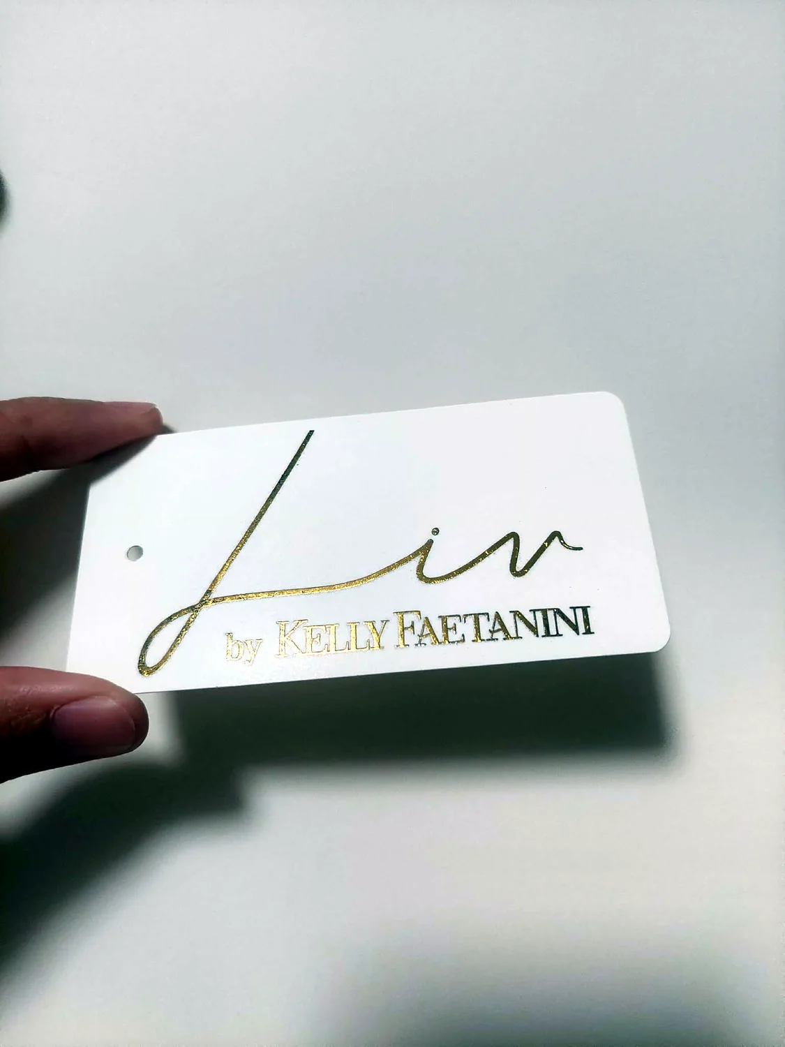 Specialty Foil-Style Hangtag