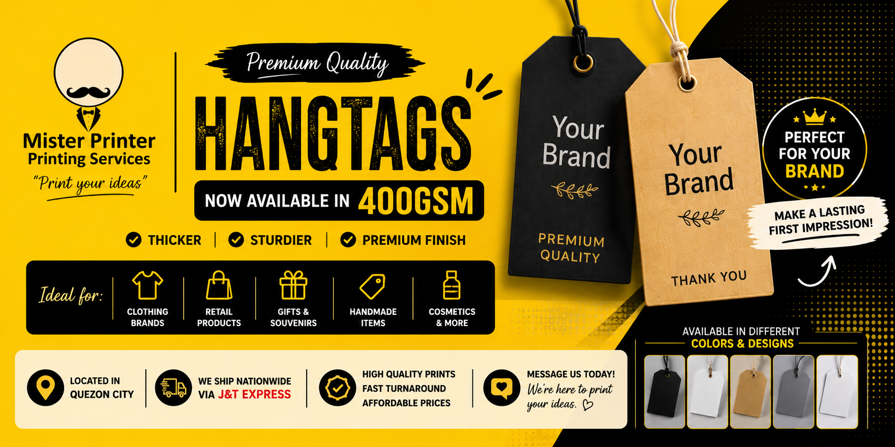 Premium Hangtags