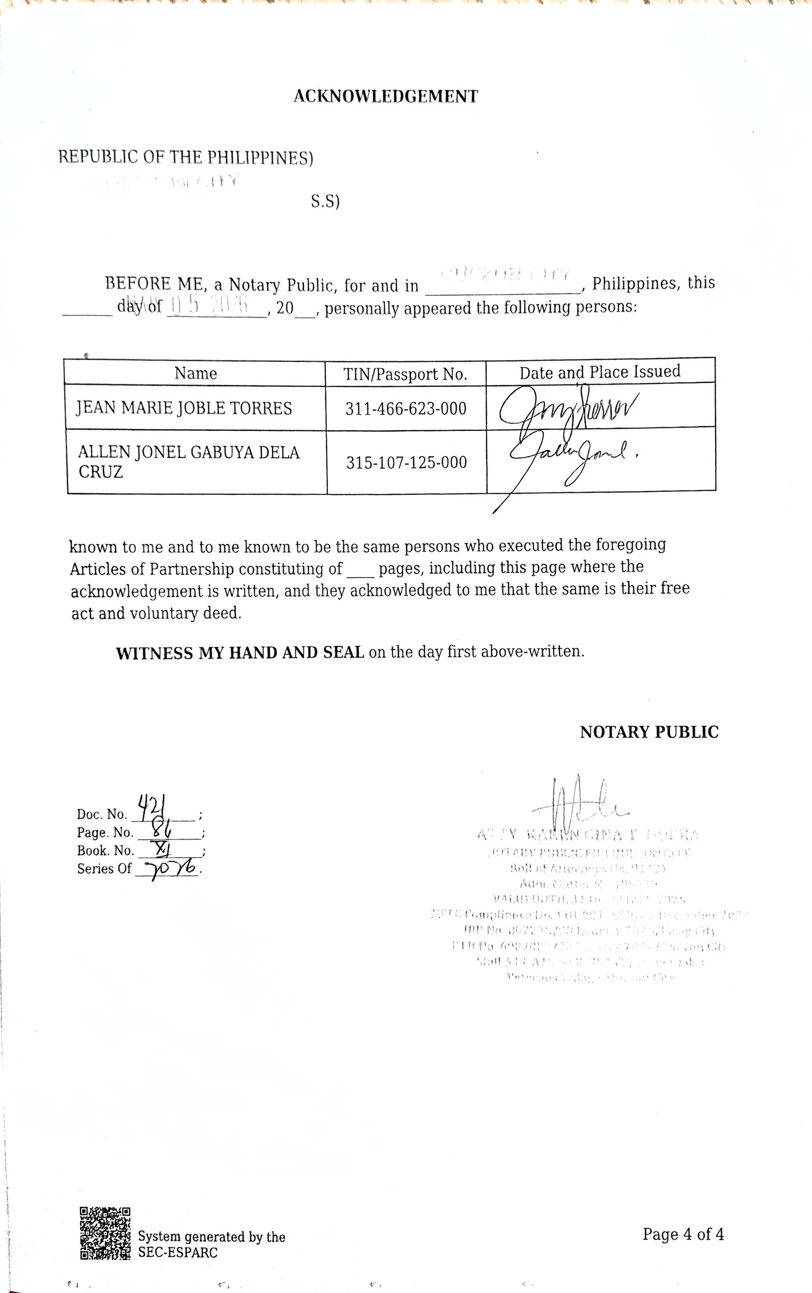 SEC Certificate - Page 8