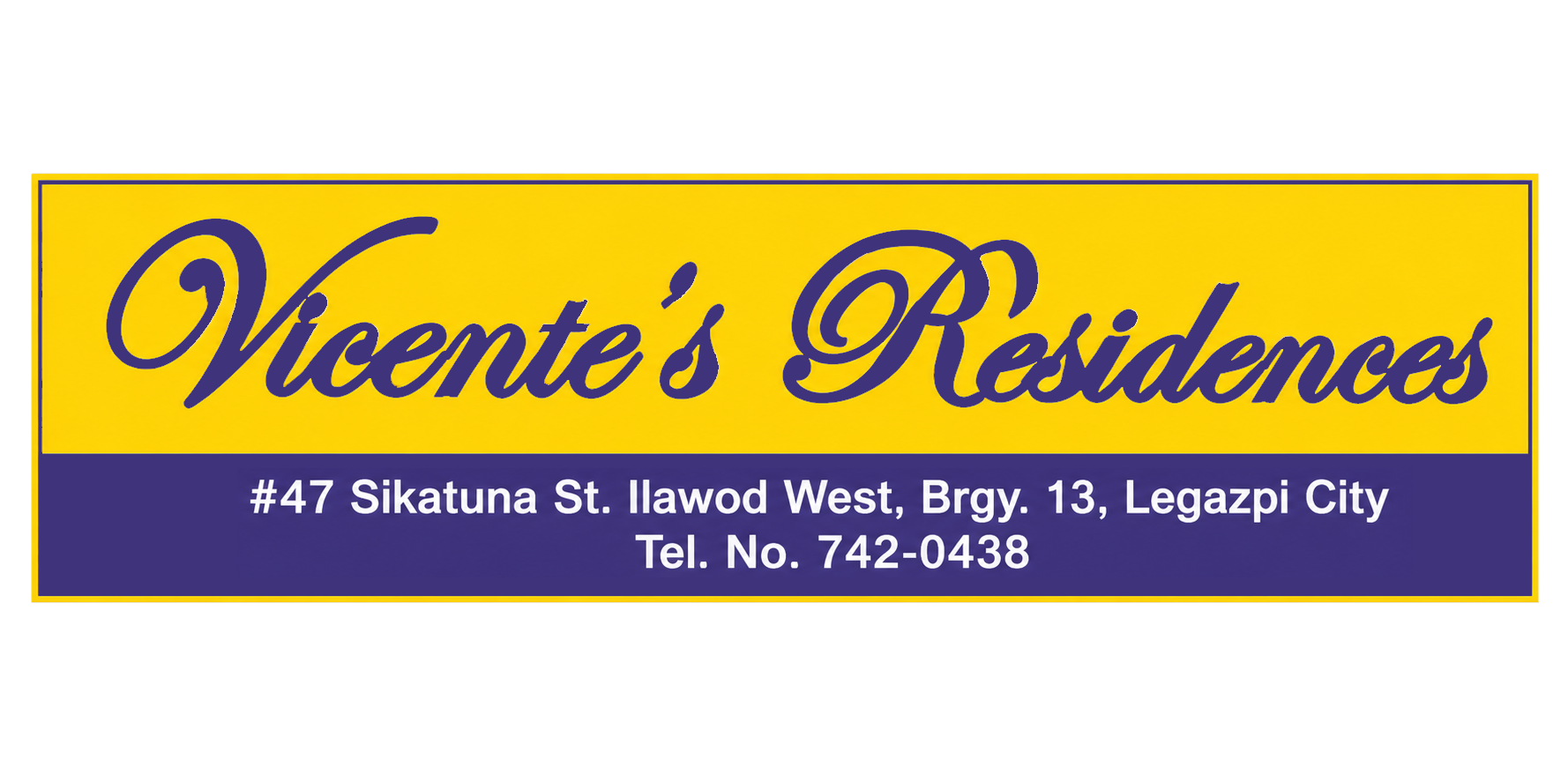 Vicente's Residences Logo